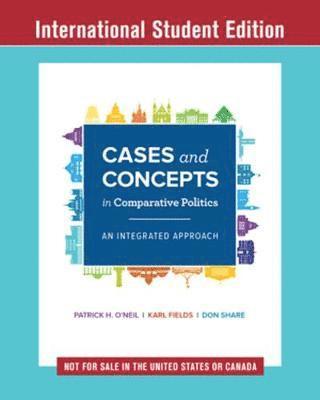 bokomslag Cases and Concepts in Comparative Politics