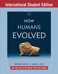 bokomslag How Humans Evolved