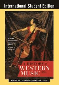 bokomslag A History of Western Music