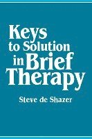 bokomslag Keys to Solution in Brief Therapy