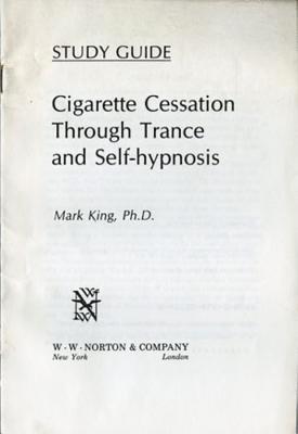 Cigarette Cessation Tape and Study Guide 1