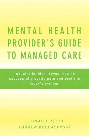 bokomslag Mental Health Provider's Guide to Managed Care