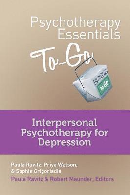 Sophie Grigoriadis, Priya Watson, Robert Maunder, Paula Ravitz - Grigoriadis, S: Psychotherapy Essentials to Go, Häftad