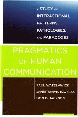 bokomslag Pragmatics of Human Communication