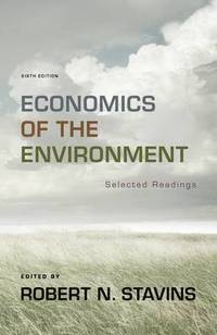 bokomslag Economics of the Environment