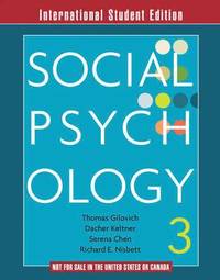 bokomslag Social Psychology