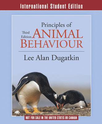Principles of Animal Behavior 1