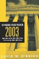 bokomslag Supreme Court Watch 2003