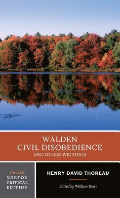 Walden / Civil Disobedience / and Other Writings 1