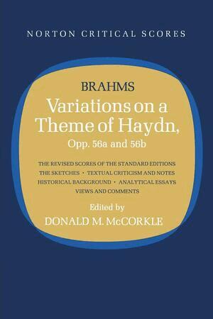 Johannes Brahms, Donald M. McCorkle - Variations on a Theme of Haydn, Häftad