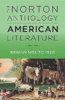 bokomslag The Norton Anthology of American Literature