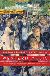 bokomslag Norton Recorded Anthology of Western Music
