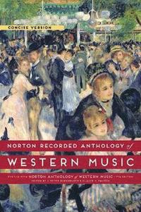 bokomslag Norton Recorded Anthology of Western Music