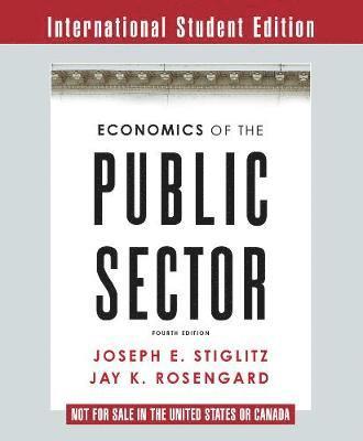 Economics of the Public Sector 1