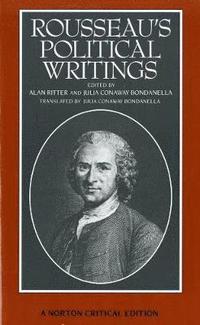 bokomslag Rousseau's Political Writings: Discourse on Inequality, Discourse on Political Economy,  On Social Contract