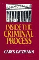 bokomslag Inside the Criminal Process