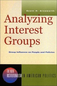 bokomslag Analyzing Interest Groups