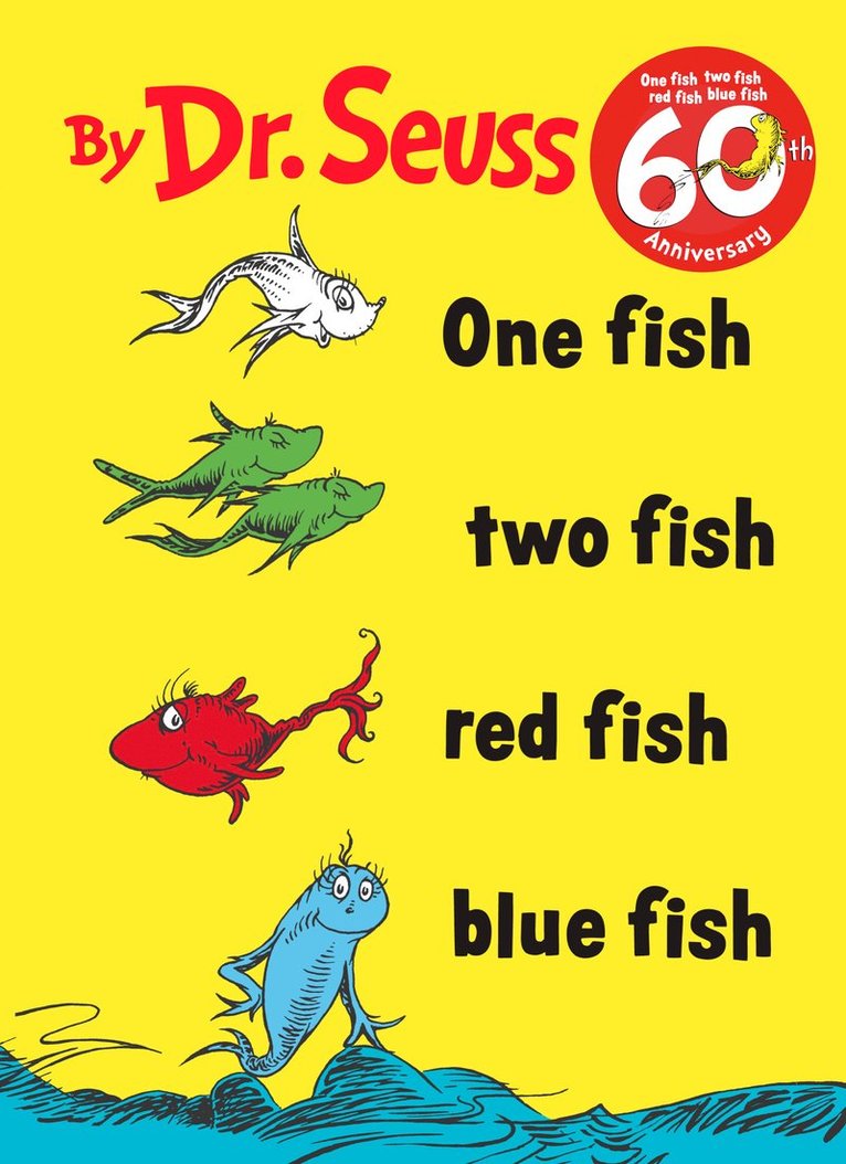 Dr. Seuss, Dr Seuss, Dr Seuss - One Fish, Two Fish, Red Fish, Blue Fish, Inbunden