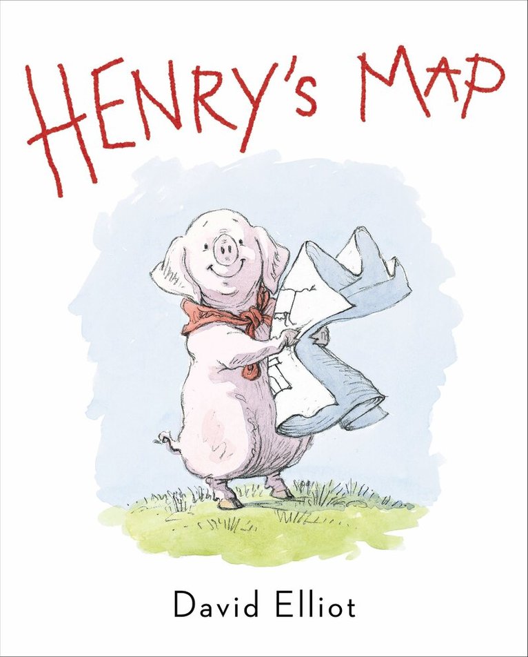David Elliot - Henry's Map, Inbunden