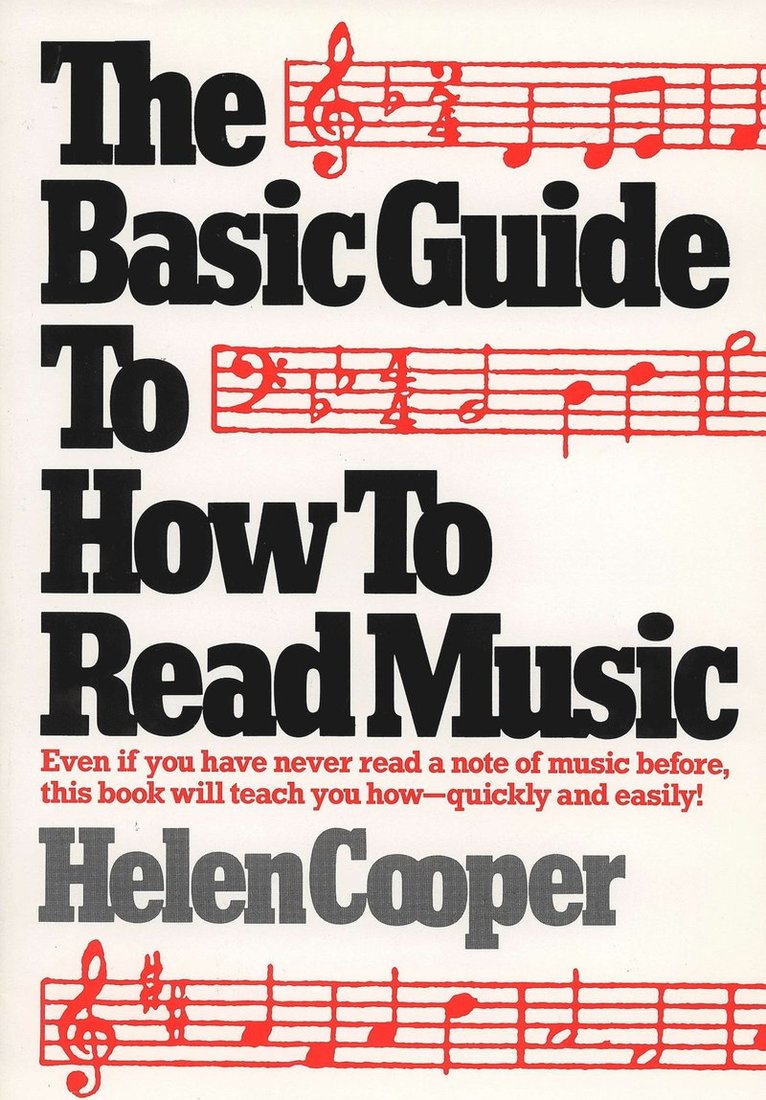 Helen Cooper - Basic Guide to How to Read Music, Häftad