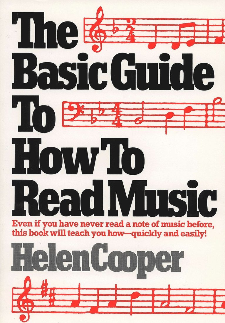 The Basic Guide to How to Read Music 1