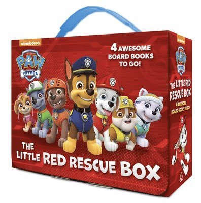 The Little Red Rescue Box (Paw Patrol): 4 Board Books 1