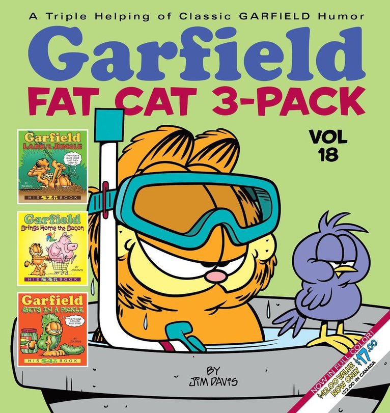 Jim Davis - Garfield Fat Cat 3-Pack #18, Häftad