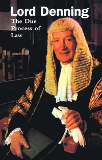 bokomslag The Due Process of Law
