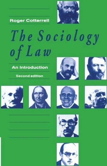 Roger Cotterrell - The Sociology of Law, Häftad