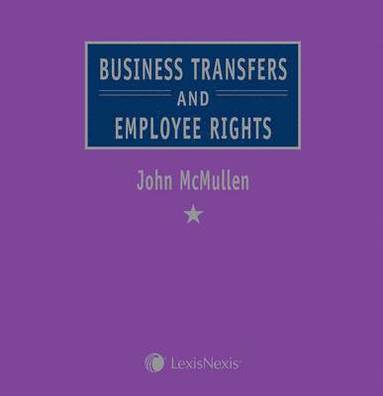 bokomslag Mcmullen: Business Transfers And Employee Rights