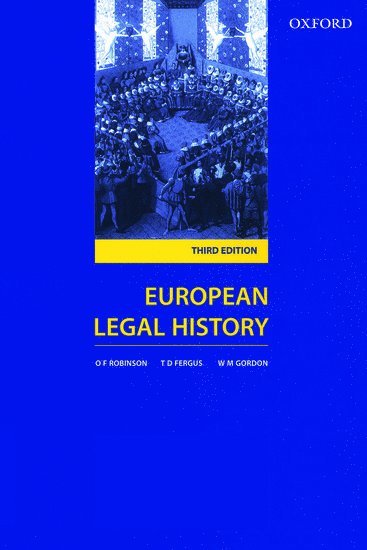 European Legal History 1