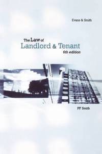 bokomslag The Law of Landlord and Tenant