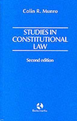 bokomslag Studies in Constitutional Law