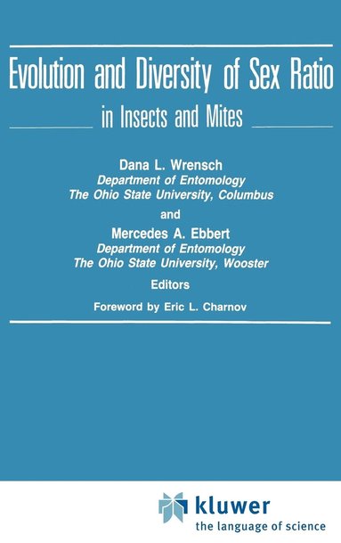 bokomslag Evolution and Diversity of Sex Ratio in Insects and Mites