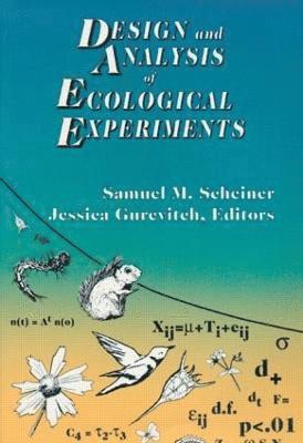 bokomslag Design and Analysis of Ecological Experiments