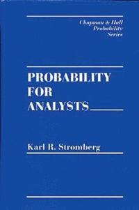 bokomslag Probability for Analysts