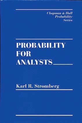 Probability For Analysts