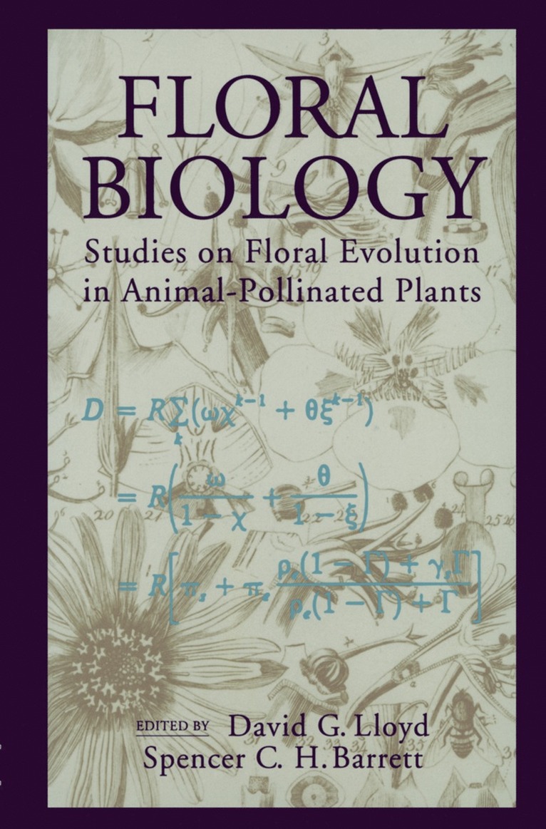David G. Lloyd, Spencer C.H. Barrett, Spencer C. H. Barrett, Spencer Barrett, David G Lloyd, Spencer C H Barrett - Floral Biology, Inbunden