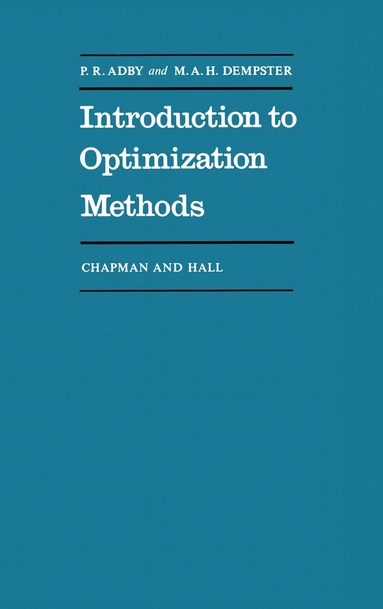 bokomslag Introduction to Optimization Methods