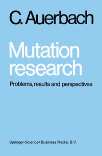 bokomslag Mutation research