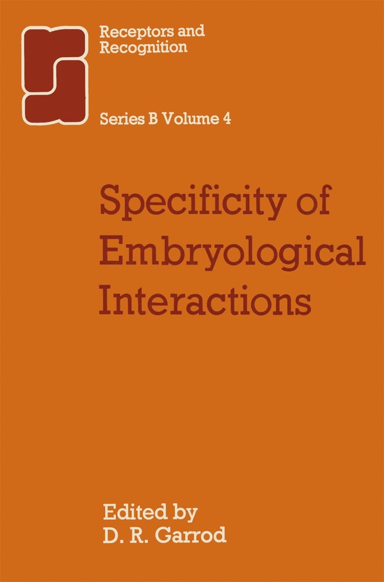 Specificity of Embryological Interactions 1