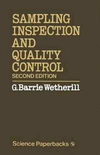 bokomslag Sampling Inspection and Quality Control