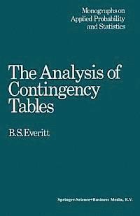 bokomslag The Analysis of Contingency Tables