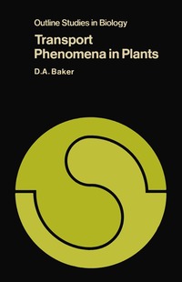 bokomslag Transport Phenomena in Plants