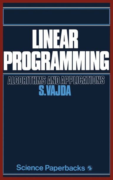 S. Vajda - Linear Programming, Häftad