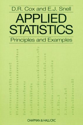 D.R. Cox - Applied Statistics - Principles and Examples, Häftad