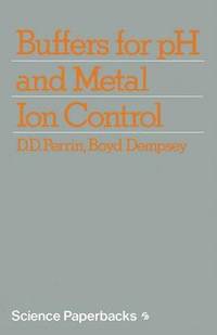 bokomslag Buffers for pH and Metal Ion Control