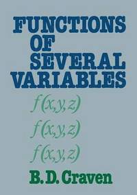bokomslag Functions of several variables
