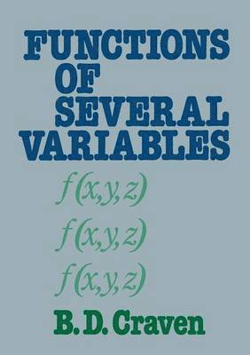 B. Craven, B. D. Graven - Functions of several variables, Häftad