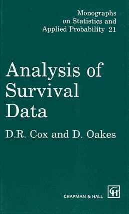 D.R. Cox, David Oakes - Analysis of Survival Data, Inbunden